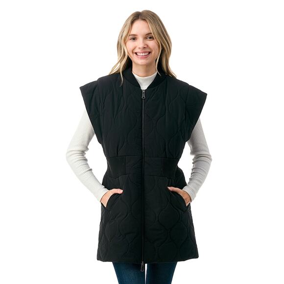 Marcus Adler The Zara Vest Women Quilted Vest Jacket - Picture 5 of 5